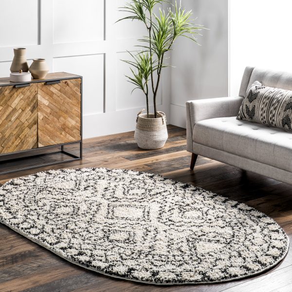 Moroccan Tasseled Rug | Off White For Discount