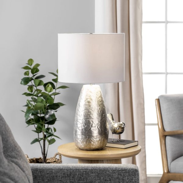 24-inch Harper Aluminum Table Lamp | Nickel Online Hot Sale