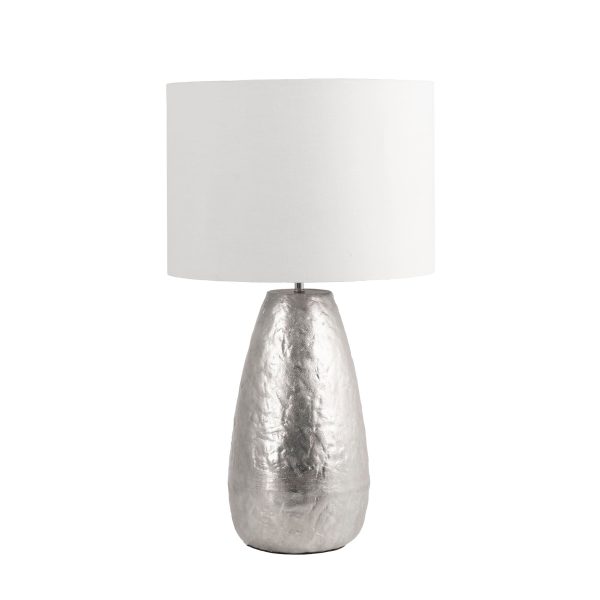 24-inch Harper Aluminum Table Lamp | Nickel Online Hot Sale