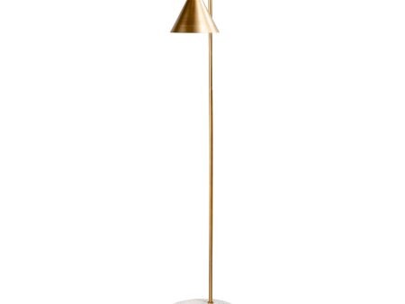 55-inch Iron Modern Bell Floor Lamp | Brass Online Hot Sale