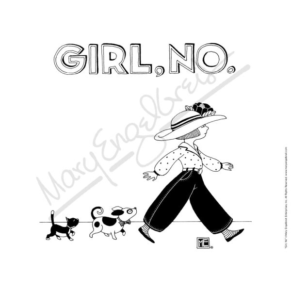 Girl, No Fine Art Print Fashion