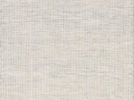 Abigail Solid Wool Fringed Rug | Ivory Hot on Sale