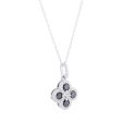 Fortune Black & White Diamond Necklace Sale