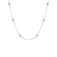 Classic Bezel Station Diamond Necklace 3 4ct Online Hot Sale