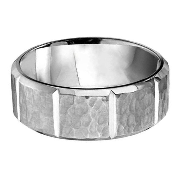 Block Classic Style 8mm Wedding Ring Hot on Sale