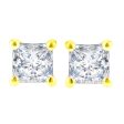 Exclusive Princess Diamond Stud Earrings 5 8ct Online