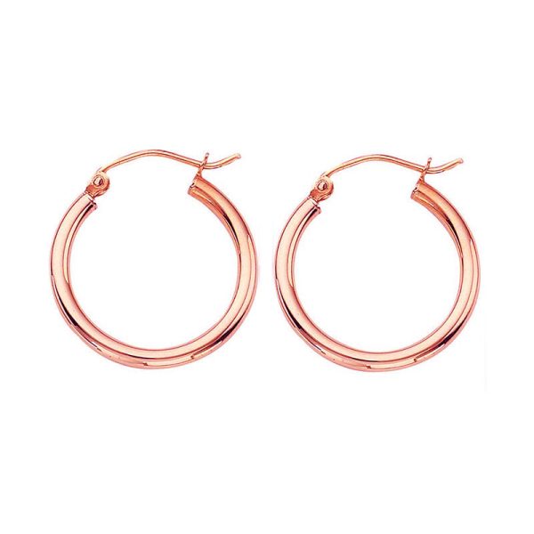 Classic Gold Hoop Earrings - 2x20MM Online Hot Sale