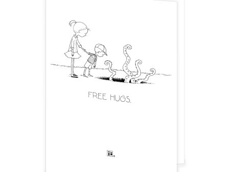 Free Hugs Engeldark Card For Cheap