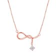 Naughty Knot Gold and Diamond Necklace Online Sale