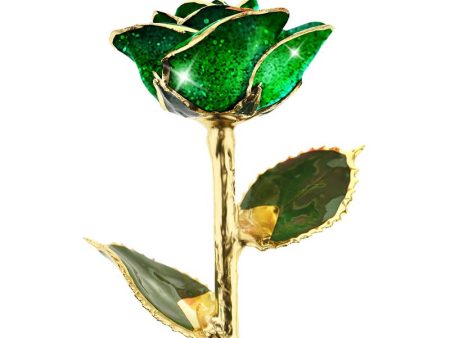 Emerald City 24kt Gold Dipped Rose Discount