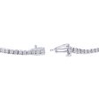 Silver Mirage Diamond Tennis Bracelet 1 2ct on Sale