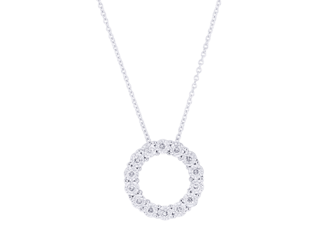 Mirage Circle Diamond Necklace 1 4ct Online Hot Sale