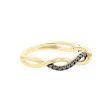 Izzie Stackable Black Diamond Ring Online Sale