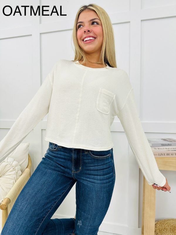 Cozy Nights With You Long Sleeve Top- Multiple Colors! Cheap