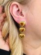 Sweetheart Sparkle Heart Earrings Online