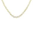 Miracle Diamond Tennis Necklace 3 1 2ct For Sale