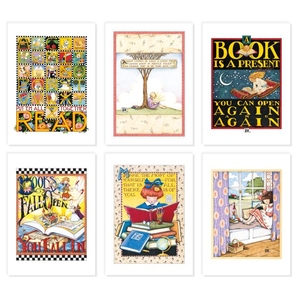 Love of Reading Postcards Sale