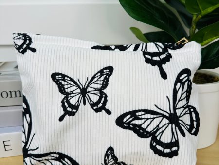 Butterfly Corduroy Accessory Bag Supply