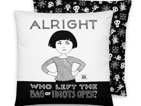 Bag of Idiots Pillow Fashion