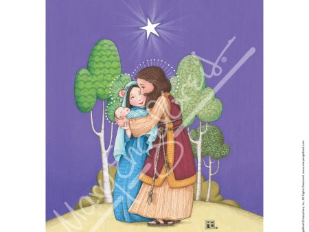 Holy Family Fine Art Print For Cheap