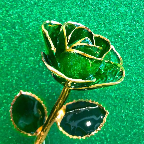 Emerald City 24kt Gold Dipped Rose Discount