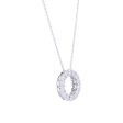 Mirage Circle Diamond Necklace 1 4ct Online Hot Sale