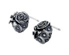 Sara  Flower Bouquet Sterling Silver Stud Earrings For Cheap