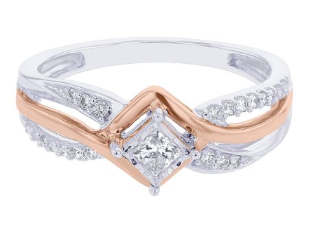 Bypass Princess Mirage Ready for Love Diamond Engagement Ring Hot on Sale