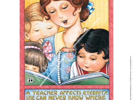 Teacher Affects Fine Art Print on Sale