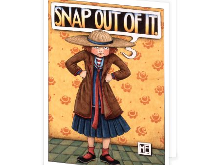 Snap Out of It Greeting Card Discount