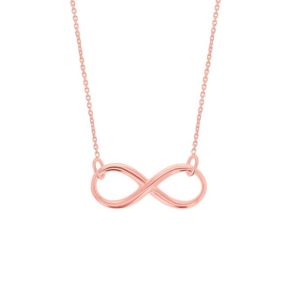 Silver Infinity Necklace Hot on Sale