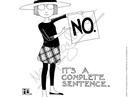 Complete Sentence Fine Art Print Online now