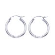 Classic Gold Hoop Earrings - 2x20MM Online Hot Sale