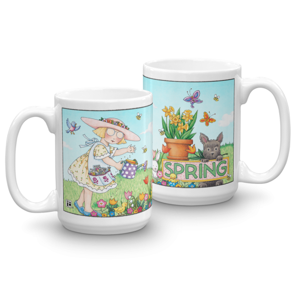 Ann Estelle Spring Mug For Sale