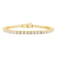 Divinely Classic Diamond Tennis Bracelet 5ct Online Sale