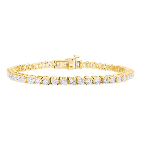 Divinely Classic Diamond Tennis Bracelet 5ct Online Sale