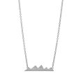 Elements Earth Sterling Silver Bar Necklace For Discount