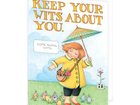 Keep Your Wits About You Greeting Card Online Hot Sale