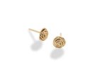 Rose Stud Earring 14K Yellow Gold- small on Sale