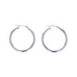 Classic Gold Hoop Earring - 3x30mm For Discount