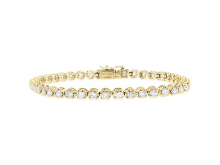 Endless Diamond Tennis Bracelet 3ct Fashion