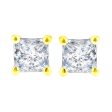 Exclusive Princess Diamond Stud Earrings 3 8ct Online