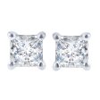 Exclusive Princess Diamond Stud Earrings 5 8ct Online