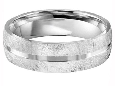 Diamond Brush Finish 6mm Wedding Ring Sale