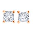 Exclusive Princess Diamond Stud Earrings 5 8ct Online