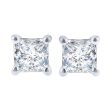 Exclusive Princess Diamond Stud Earrings 3 8ct Online