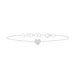 Sparkling Heart Diamond Bracelet Discount