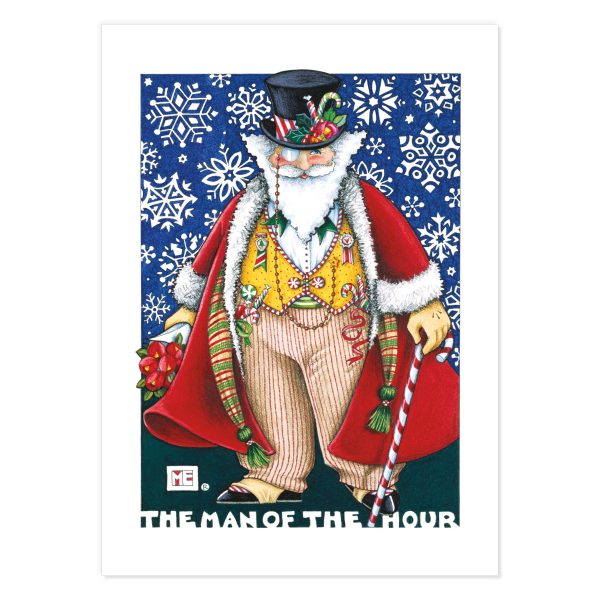 Christmas Santas Postcards, series 2 For Sale