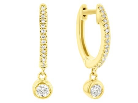 River Diamond Drop Earrings Supply