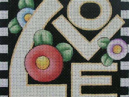 Needlepoint Canvas: Love Sale